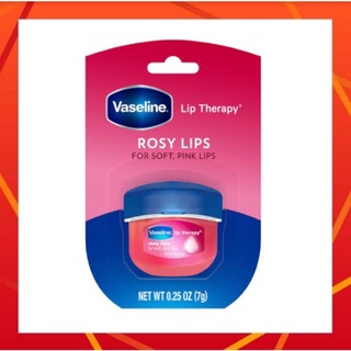 แท้💯%แพ็คเกจใหม่🌸Vaseline Lip Therapy 7 g.