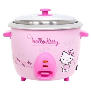 หม้อหุงข้าวไฟฟ้า ลายคิตตี้ Hello Kitty ขนาด 1.8 ลิตร / 1ลิตร รุ่น RC-818/RC-810 (รับประกัน 1 ปี)