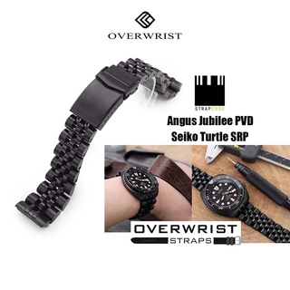 สายนาฬิกา strapcode รุ่น angus jubilee (Angus-J Louis) PVD for Seiko Turtle