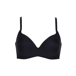 Wacoal Surprise Wireless Push Up Bra รุ่น WB9V02 สีดำ บราไร้โครง เสริมฟองน้ำ 20 mm