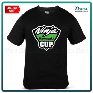 [S-5XL]เสื้อยืด ผ้าฝ้าย พิมพ์ลาย NBF3F23R97R Kawasaki Ninja Racing Team Cup WSBK ER66WR32657 SD23WQ32845 สไตล์คลาสสิก สํ