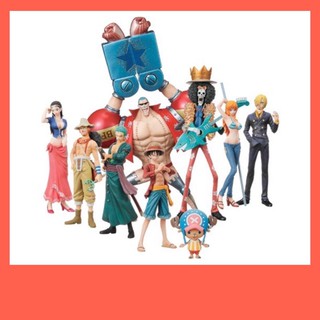 [ของแท้] Bandai Super Modeling Soul One Piece Series - a little bit of Onepiece Straw gang at New World / Tamashii