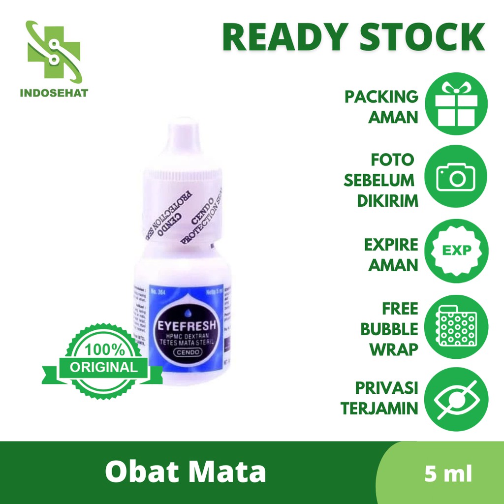 Eyefresh Drop 5 มล. ทรงหยดน้ํา - tokoobatindosehat.th - ThaiPick