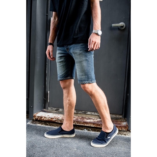 pinion ขาสั้นฟอกบลูใหม่