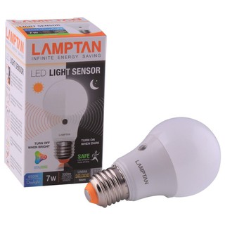 หลอดไฟLED หลอด LIGHT SENSOR 7 วัตต์ สีขาวLED LAMP LIGHT SENSOR 7W DAYLIGHT