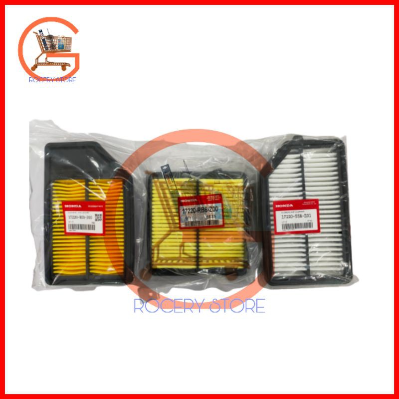 ไส้กรองอากาศเครื่องยนต์ฮอนด้าสําหรับ City SEL Jazz 1.5 SAA IDSI City TMO T9A T5A (17220-REA-Z00)(172
