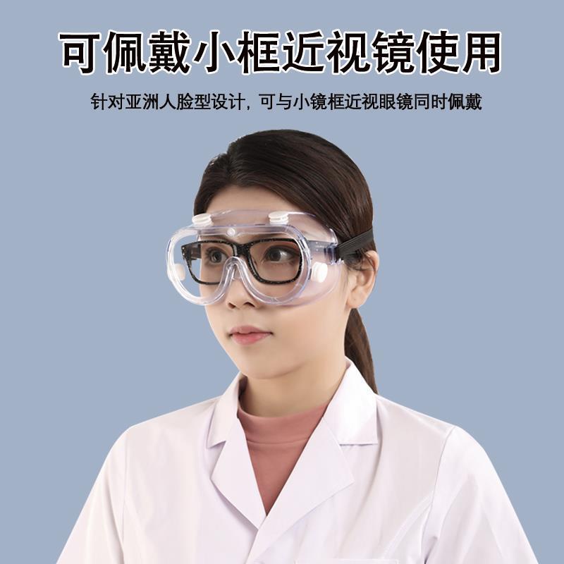 Goggles Quarantine Mask Transparent Protective Face Mask Glasses Eye ...