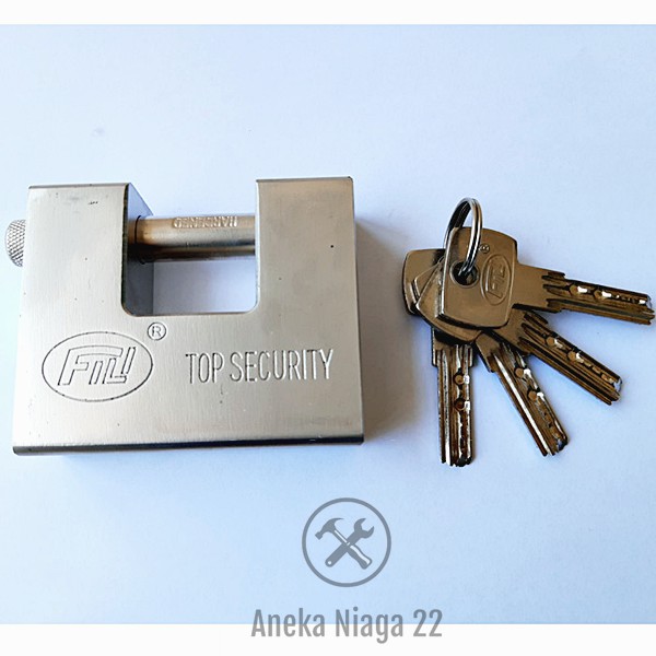 ต่างๆ - SQUARE PADDLOCK PANZER PADDLOCK WAREHOUSE PADDLOCK 84 MM SHOP FENCE SHOP SHOP SHOP SHOP AN22