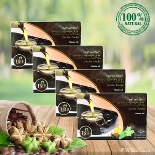 สบู่ชาร์โคลดาวอินคา UMB Sacha Inchi Charcoal Soap ขนาด 100 กรัม 4 ก้อน