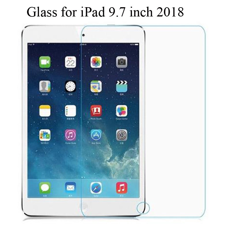 iPad 9.7 2017 2018 Glass Screen Protector iPad9.7 A1893 A1954 A1822 A1823 การป้องกันหน้าจอ กระจกนิรภ