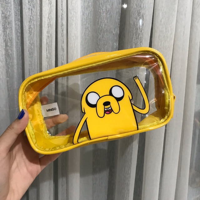 (PRELOVED) Miniso : กระเป๋าแต่งหน้า Adventure Time