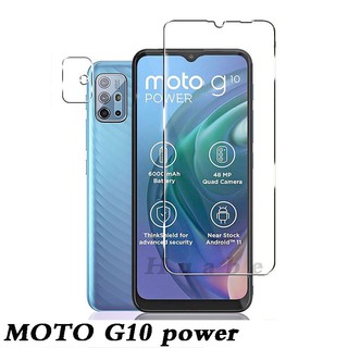 2in1 ฟิล์มกระจกนิรภัย พร้อมฟิล์มติดเลนส์กล้อง สำหรับ MOTO G30 G stylus 2021 Edge s Moto G10 G30 G9 G9play G9 plus G 5G G 5G plus Gplay 2021  E7 power E6i  E7