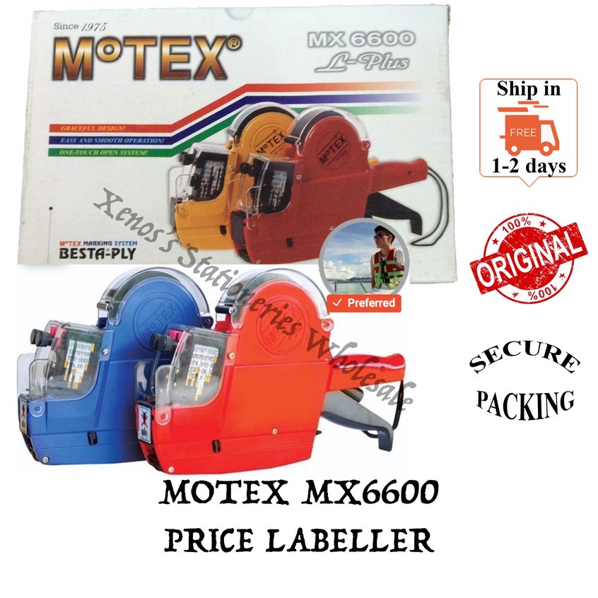 MOTEX PRICE LABELLER MX6600