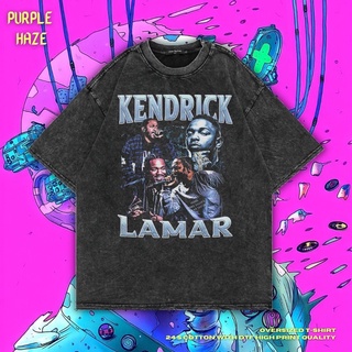 เสื้อยืด ขนาดใหญ่ พิมพ์ลาย Kendrick Oldr สีม่วง | หินล้างทําความสะอาด | เสื้อเชิ้ต ลาย Kendrick แบบเก่าแก่ | เสื้อแร็ปเป