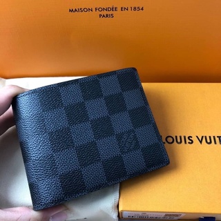 🔥🔥 ตรงปก💯New ‼️ กระเป๋าตังค์ผู้ชาย⚜️LOUIS ใส่บัตร ใส่แบงค์ หนังดีมาก งานสวยเป๊ะปังสุดๆ รับประกันคุณภาพ🔥🔥