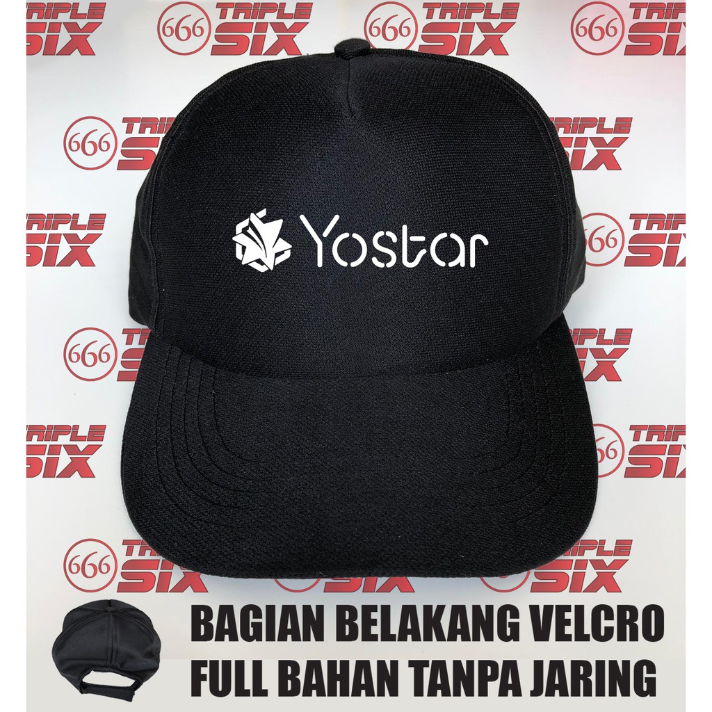 Yostar Arknights หมวกเบสบอลสําหรับเล่นเกม Velcro