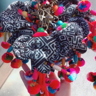 พวงกุญแจ ช้างน้อย เชียงใหม่ handmade keychain