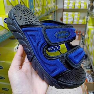 Scholl Cyclone Twotone (สกอลล์ ไซโคลน) รุ่น 1U-1955 ผู้ชาย ผู้หญิง (สีน้ำเงิน/น้ำเงิน)