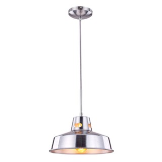 โคมไฟช่อ โคมไฟช่อ CARINI MODERN H-3820 โลหะ สีเงิน 1 หัว โคมไฟภายใน โคมไฟและหลอดไฟ PENDANT CARINI H-3820 MODERN METAL SI