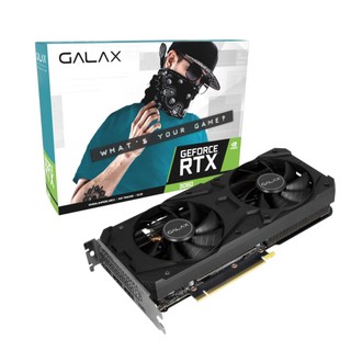 VGA GALAX GEFORCE RTX 3060  LHR (1-CLICK OC) - 12GB GDDR6 192BIT - (รับประกัน 3ปี)