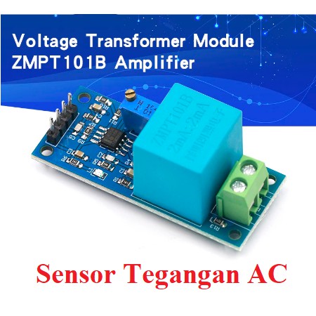 PLN แรงดันไฟฟ้า 220V 250V ZMPT101B เฟสเดียว arduino โมดูลเซ็นเซอร์แรงดันไฟฟ้า AC ไฟฟ้า