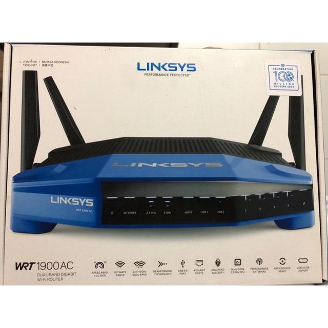 Router LINKSYS (WRT1900AC-AP) Wireless AC1900 Dual Band Gigabit