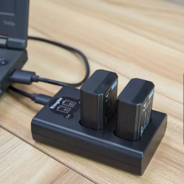 Set F แบต+แท่นชาร์จ LCD  Sony แบตเทียบ แบตกล้อง np-fw50  a5000, a5100, a6000, a6300, a6500,  A7 a7s 