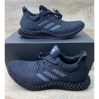 2021 AD Futurecraft 4D Triple Black Q46228 รองเท้าวิ่งกีฬา