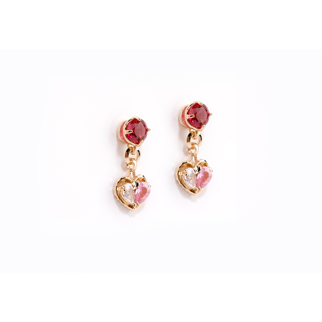 Dallar/Mini Love Song Stud Earrings