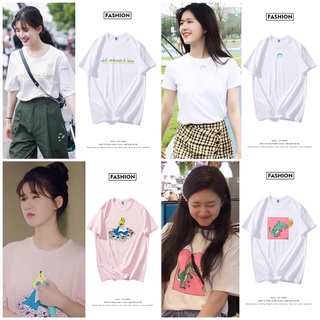 พรีออเดอร์ ❗️ เสื้อยืดคอกลม เหมือนจ้าวลู่ซือใส่ zhaolusi lusi ดาราจีน