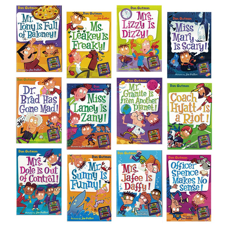 12 Books Set My Weird School Daze Season 2 Children Kids Boys Education ...