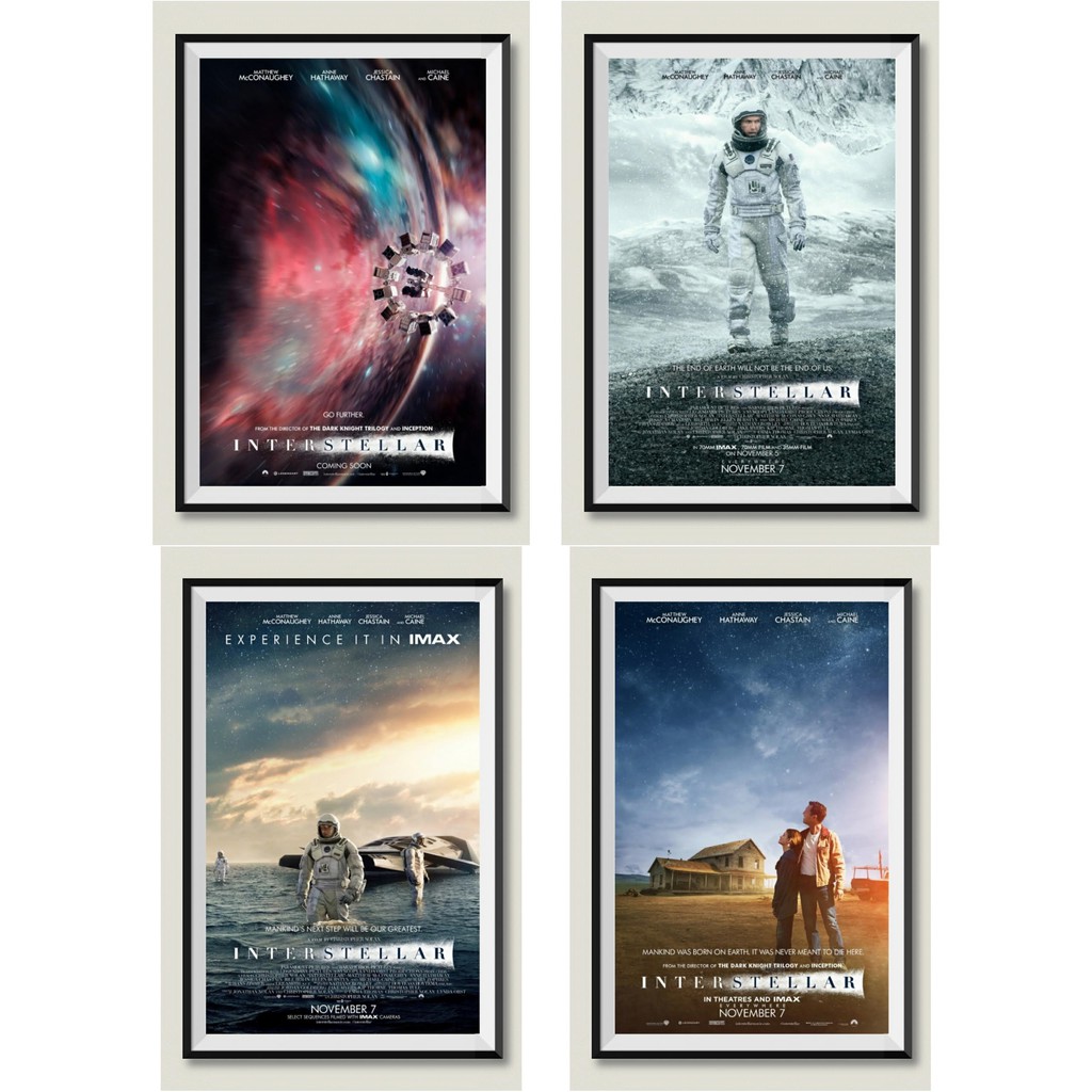 โปสเตอร์หนัง Interstellar | Shopee Thailand