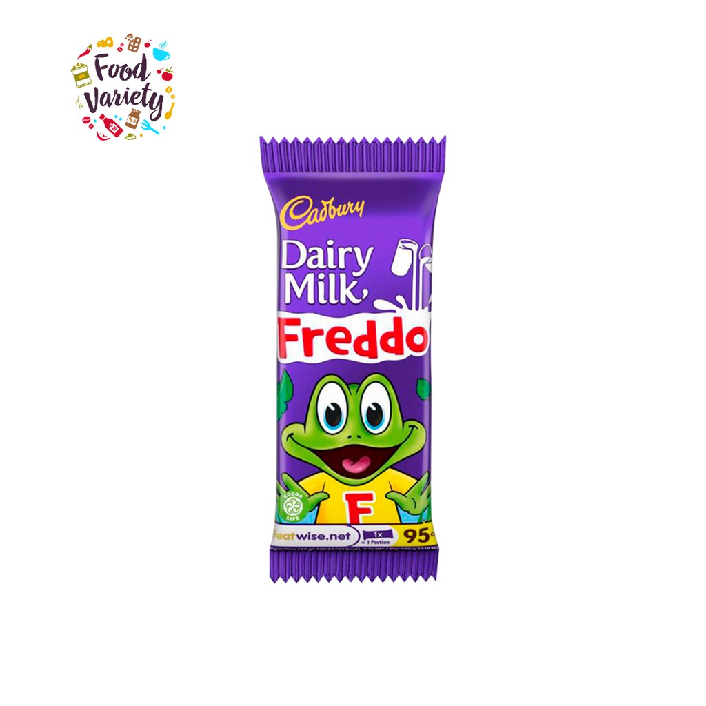 Cadbury Dairy Milk Freddo 18g แคดเบอรี แดรี่ มิลค์ เฟรดโด ช็อกโกแลตนม 18กรัม