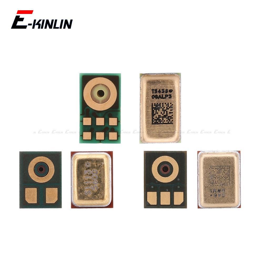 2pcs สําหรับ IP 4 4S 5 5S SE 5C 6 6S 7 8 Plus X XR XS 11 Pro Max ไมโครโฟนด้านใน MIC เปลี่ยนอะไหล่