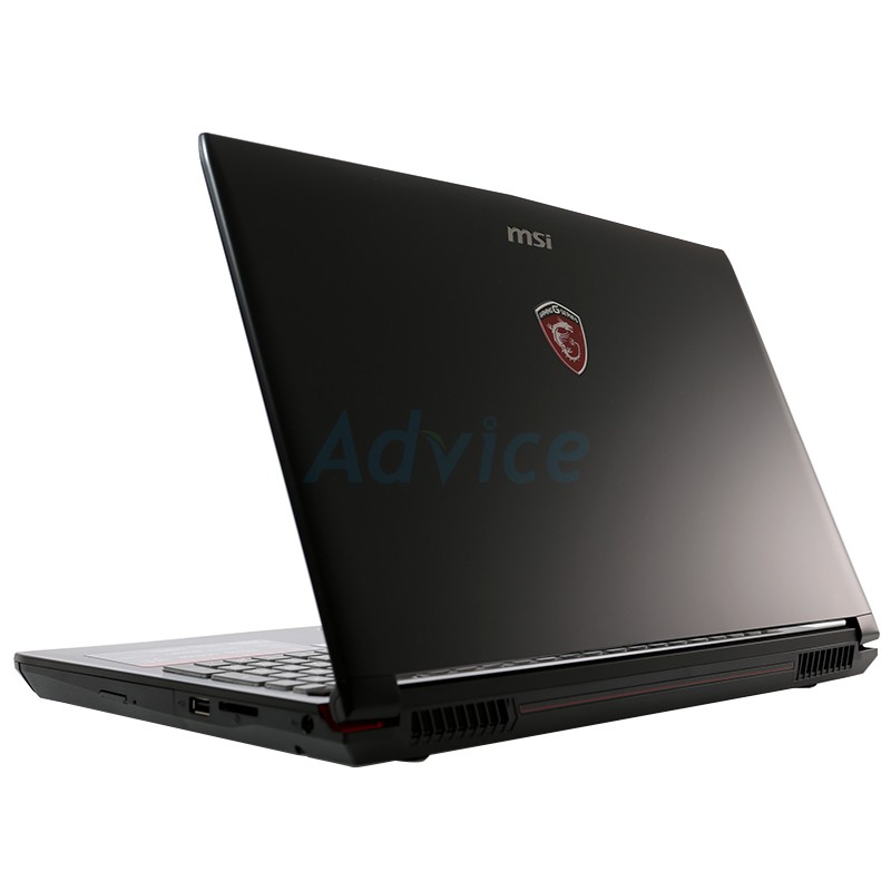 Notebook MSI GP62 6QF-1018XTH (15.6) Black - [ A0098218 ] *ตัวสุดท้ายสอบถามสินค้าก่อนสั่งซื้อ*