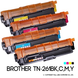 Brother TN-261 Bk C M Y ของเทียบ ใชเทดแทนของแท้ได้ดี