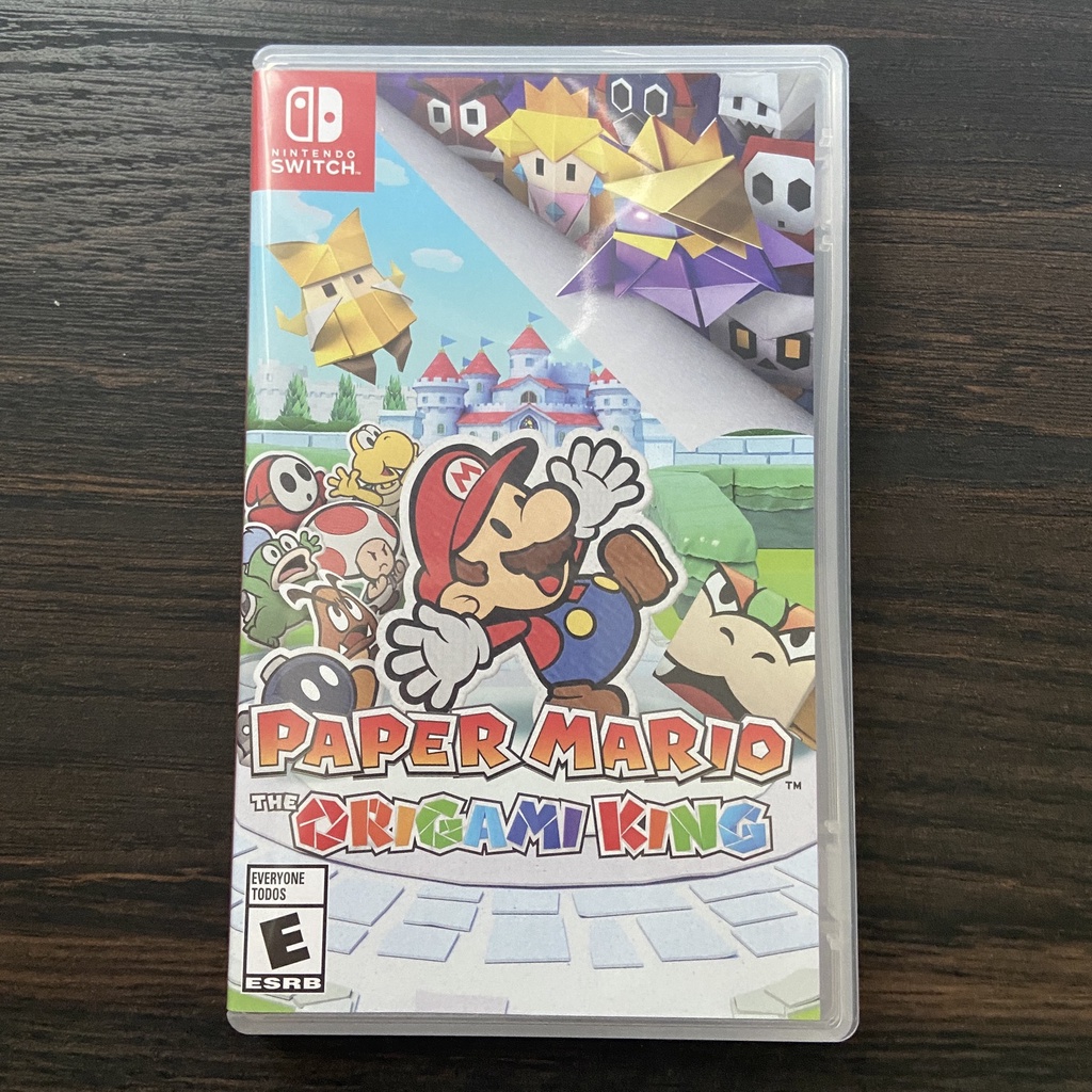 [มือ2]แผ่นเกม Nintendo Switch Paper Mario