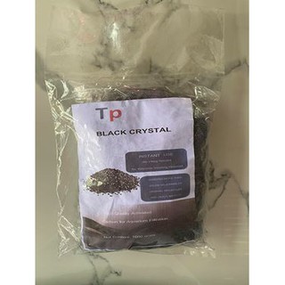 ถ่านคาร์บอนตู้ปลา อ่างปลา TP black crystal ขนาด 1kg