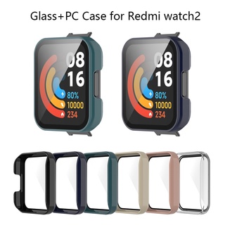 เคสแบบแข็ง + ฟิล์มกันรอยหน้าจอสําหรับ Xiaomi Redmi Watch 2 สําหรับ Redmi Watch2