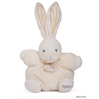 Kaloo ตุ๊กตากระต่าย PERLE - SMALL CHUBBY RABBIT CREAM สีครีม