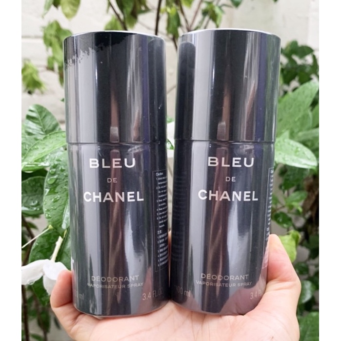 Chanel Bleu de Chanel Deodorant Spray for Men 100ml. Shopee Thailand