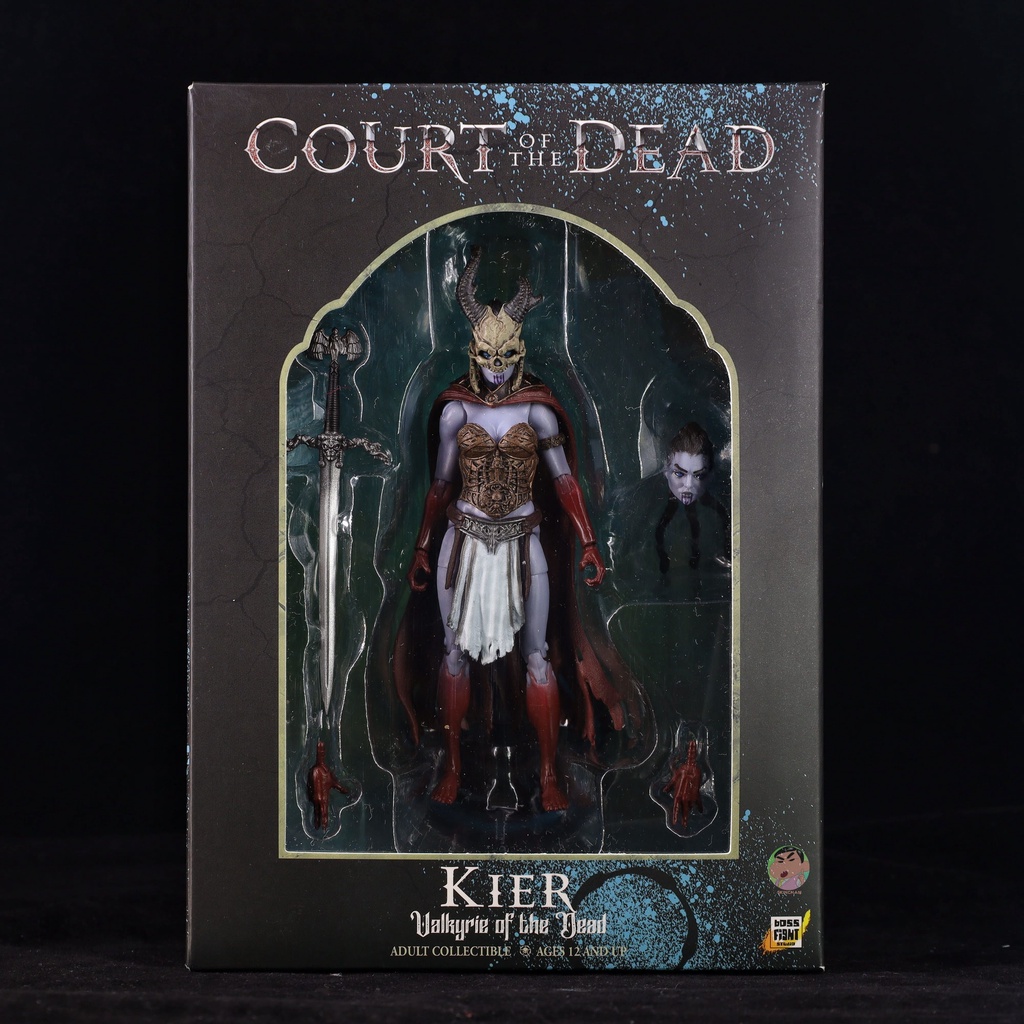 BFS x Sideshow 1/18 Court Of the Dead Kier Valkyrie Of The Dead Figma Action figure