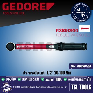 GEDORE RED ประแจปอนด์ 1/2” 20-100 Nm รุ่น R68900100