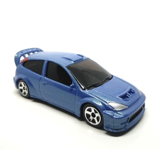 Majorette Ford Focus WRC - Metallic Blue Color /Wheels 5CS /scale 1/57 (3 inches) no Package