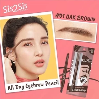 ซิสทูซิส ออล เดย์ อายโบรว์ เพนซิล 01 SIS2SIS All Day Eyebrow Pencil 01 0.28g