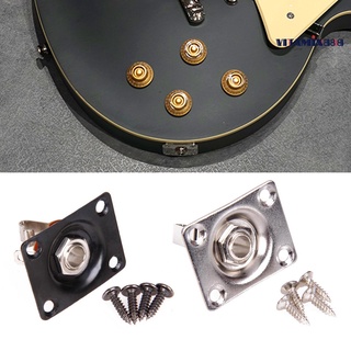 แจ็คปิ๊กอัพ ทรงสี่เหลี่ยม ขนาด 6.35 มม. สําหรับกีตาร์ไฟฟ้า Gibson Epiphone TL