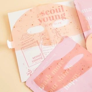 (ใช้โค้ดเหลือ 449.-) Seoulyoung Hydrogel Face Mask มาร์คหน้า บำรุงผิวขั้นสุด ให้ความชุ่มชื้น ลดริ้วรอย ลดสิว