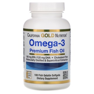 พร้อมส่ง🔥Omega-3 Premium fish oil 100 softgels