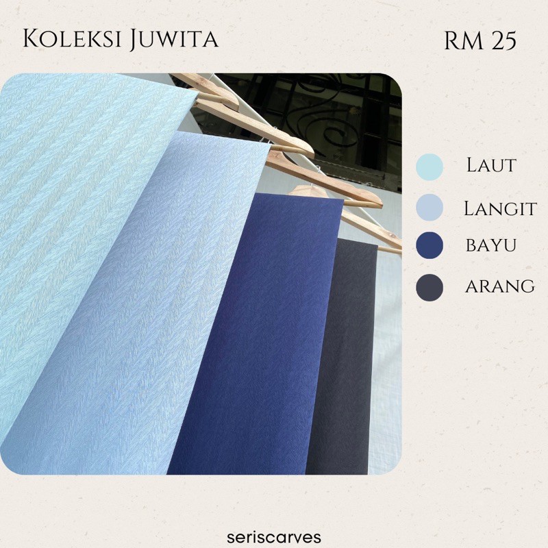 SHAWL SATIN DEFECT- KOLEKSI JUWITA