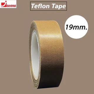🌟ทนกว่าเดิม🌟เทปทนความร้อน ผ้าครื่องซีลทนความร้อ เทปเทฟลอน(Teflon Tape)ขนาด13/19/25/30/38/50 (มิล)